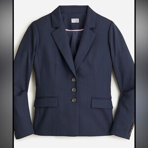Limited-edition Marie Marot X J.Crew blazer in Italian city wool blend, size 6